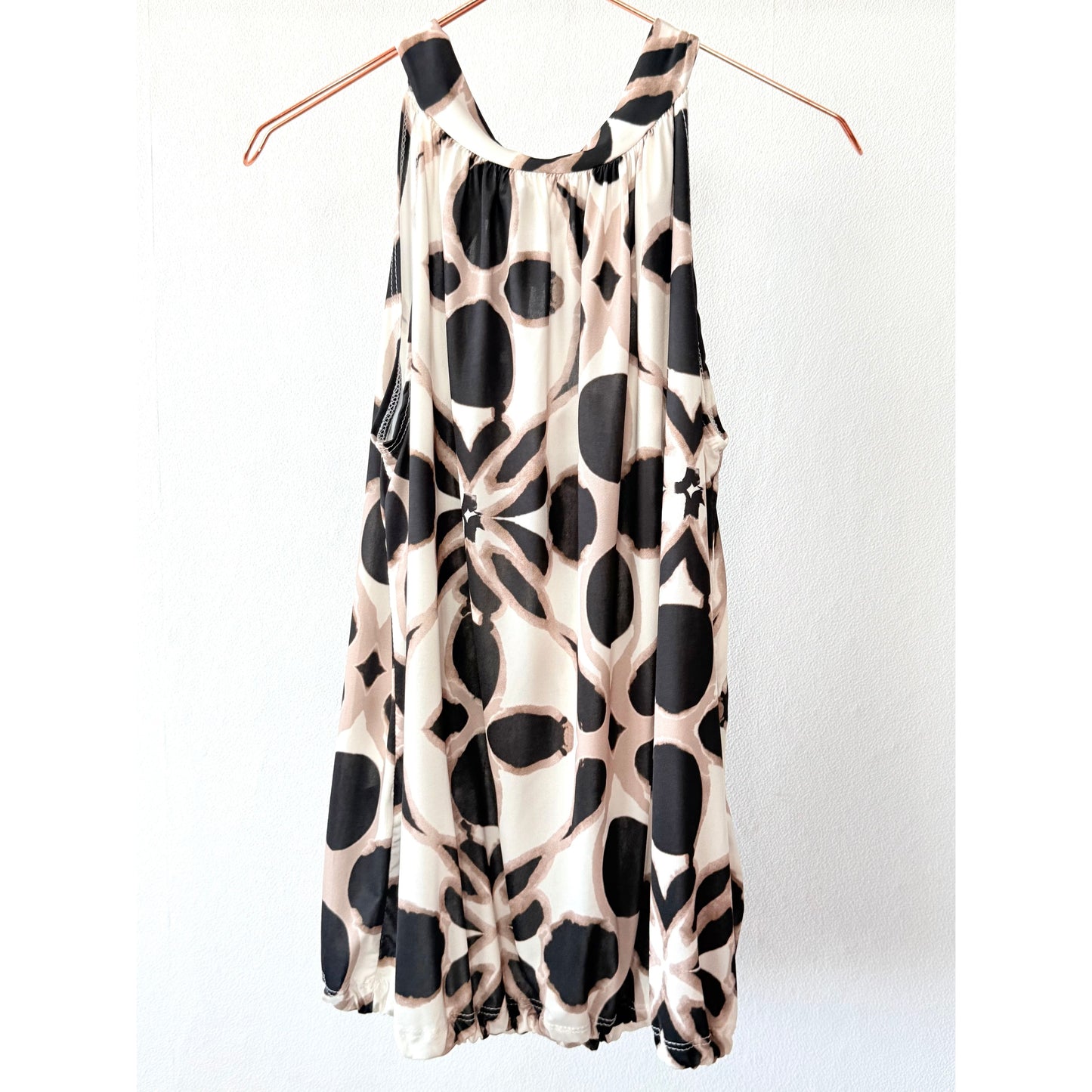 Neckholder Top "Soft Shade" -schwarz
