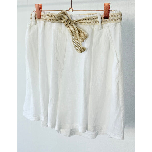 Shorts Boho -weiß
