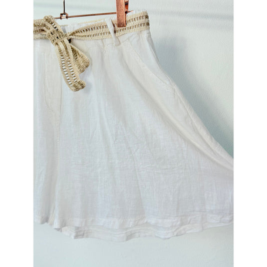 Shorts Boho -weiß