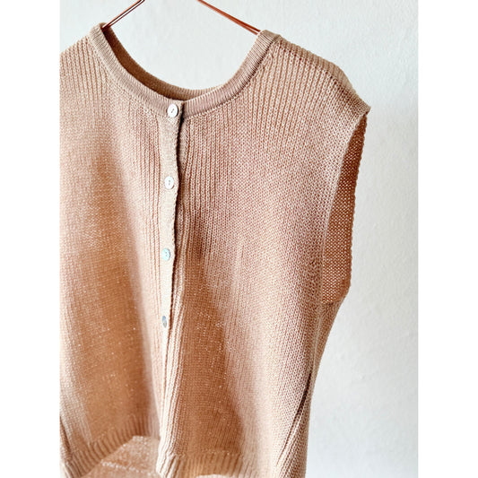 Strickweste -beige