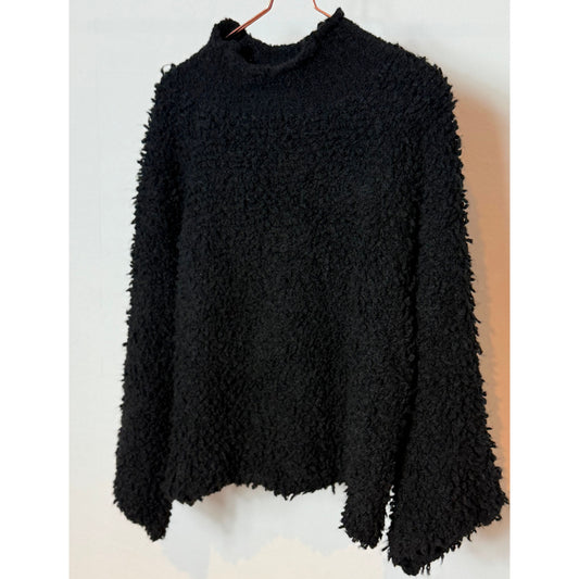 Strickpullover - schwarz