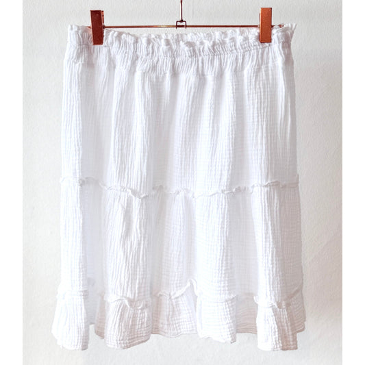 Musselinrock -weiß-