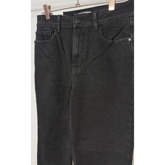 Mom Jeans Long - schwarz