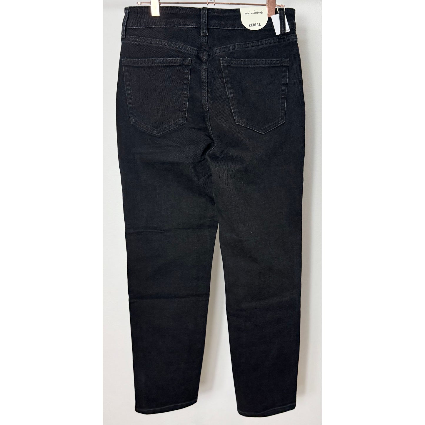 Mom Jeans Long - schwarz