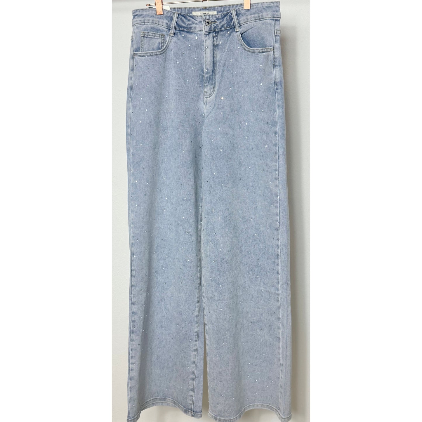 Glitzer Jeans - denim