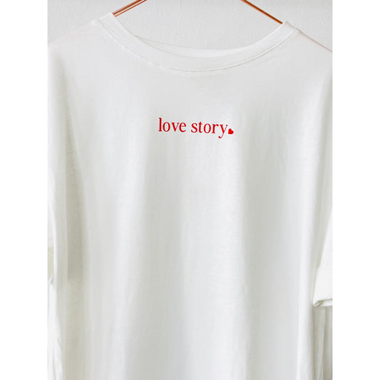 T-Shirt -Love Story- rot