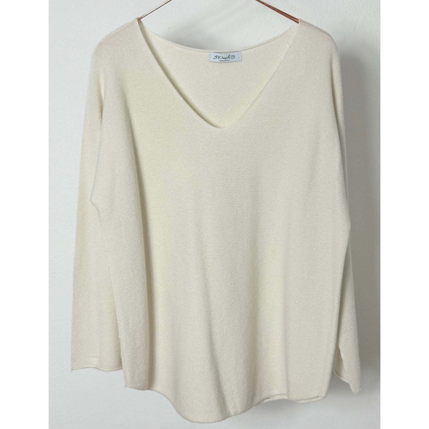 Langarmshirt - beige