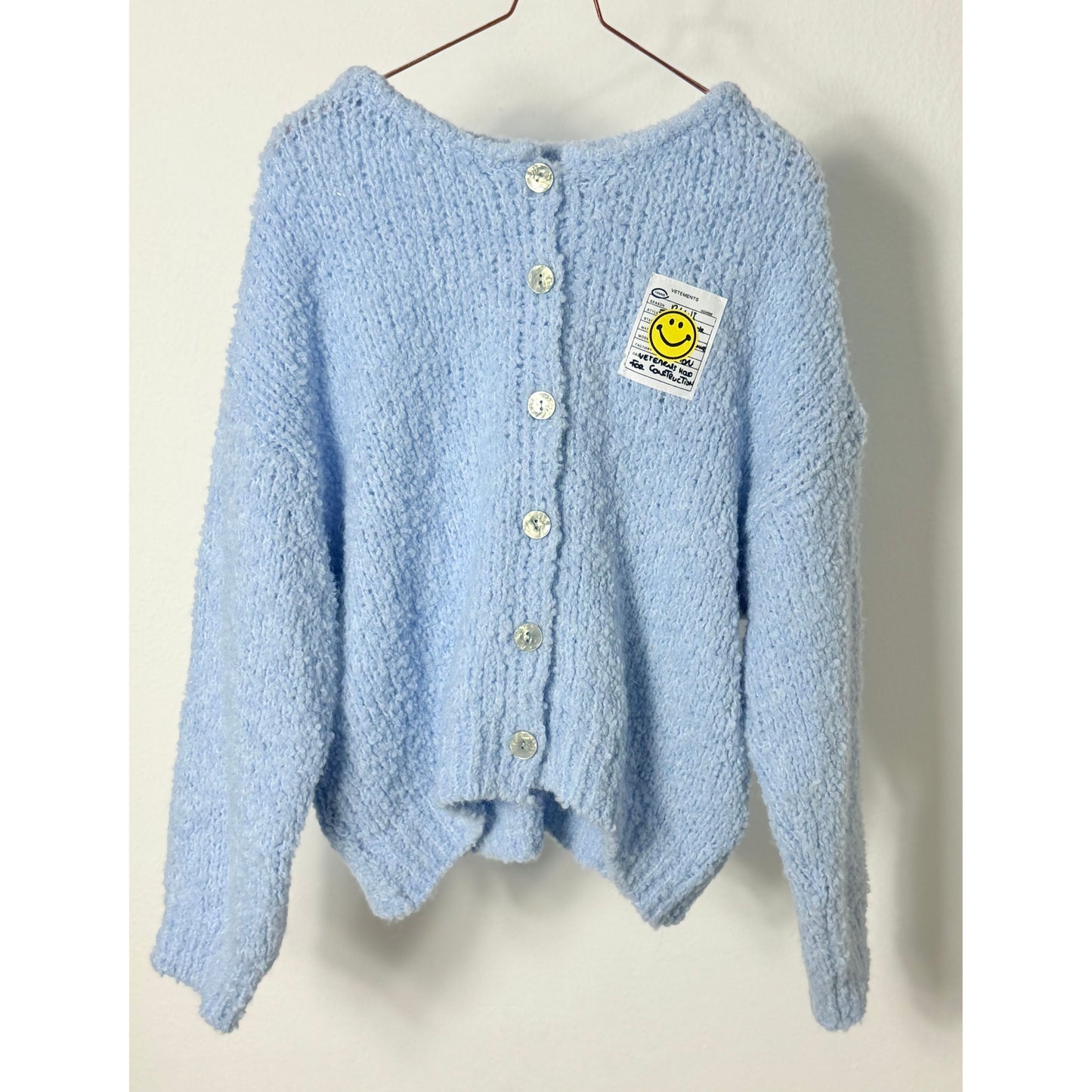 Strickjacke - light blue