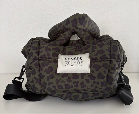 Senses. the label Crossbody Puffer Bag