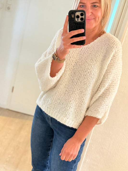 Pullover -weiß-