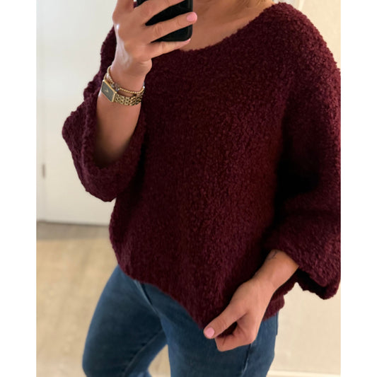 Pullover -bordeaux-