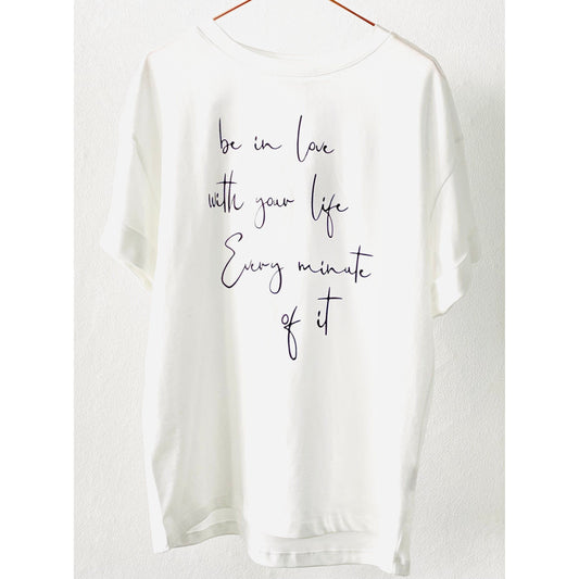 T-Shirt -be in love-