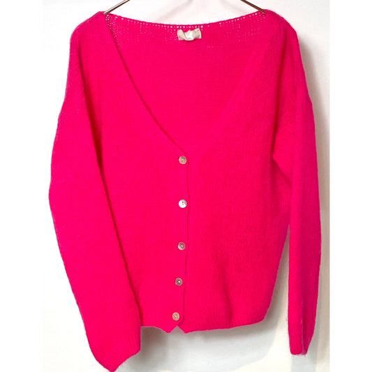 Strickjacke -pink-