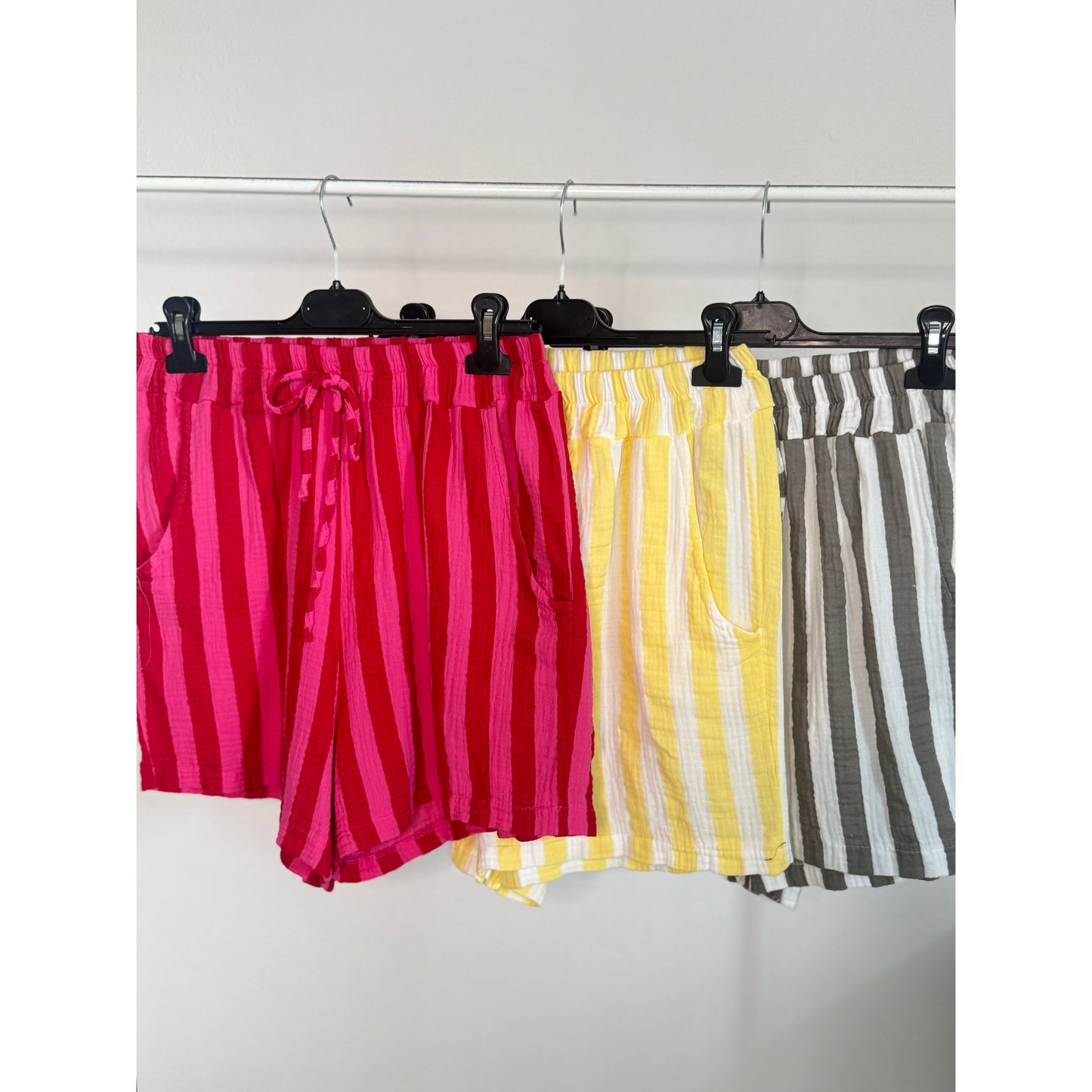 Musselin Shorts - rot