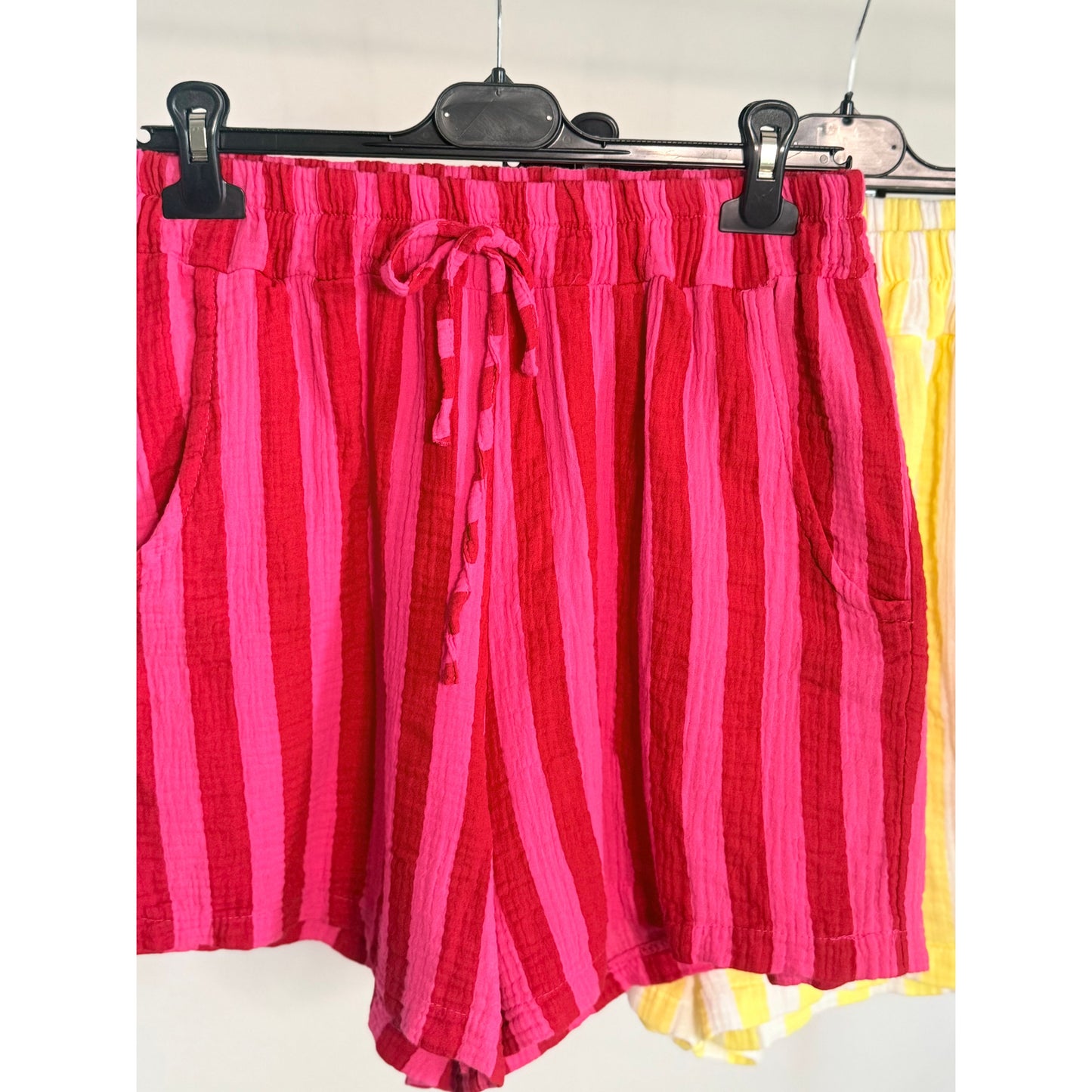 Musselin Shorts - rot