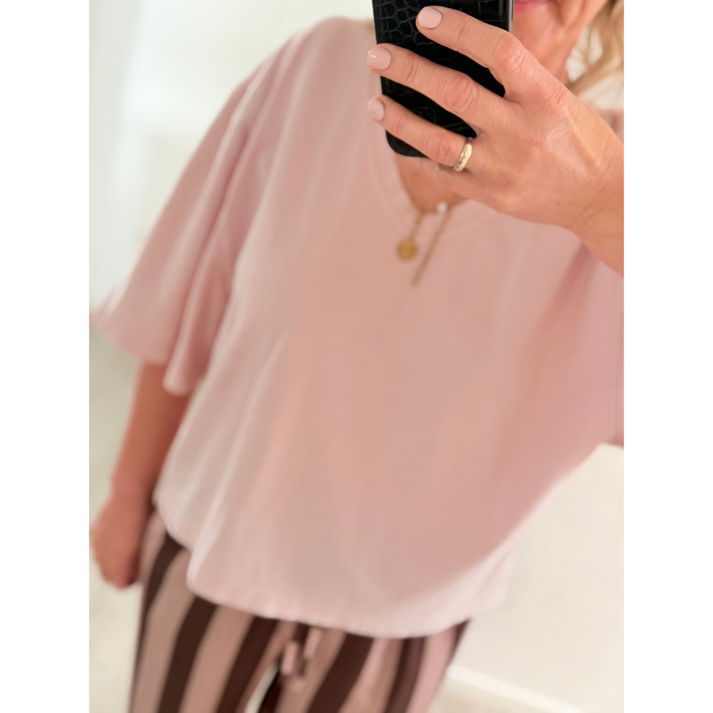 T-Shirt - altrosa