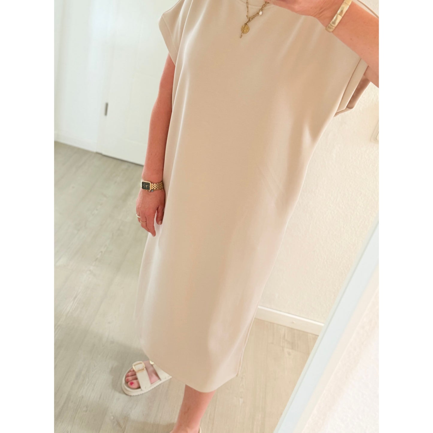 Kleid - beige