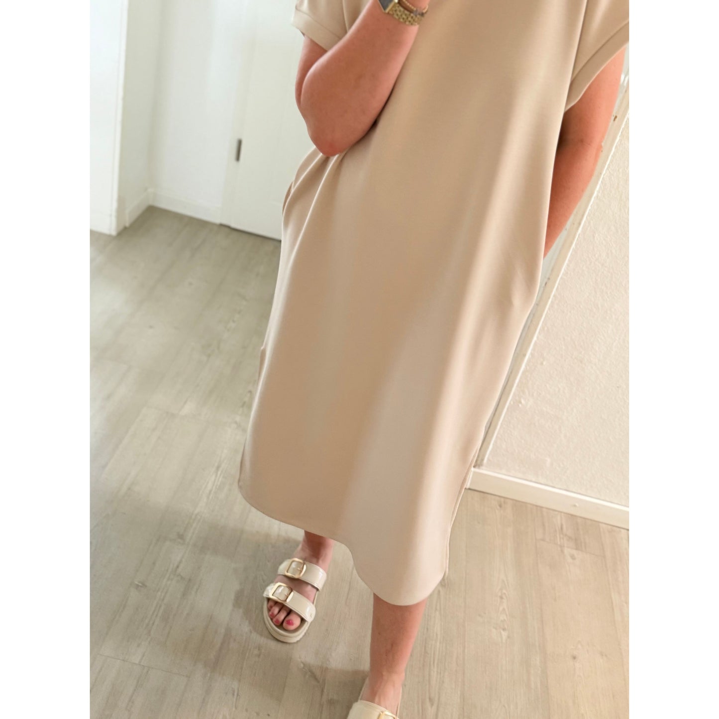Kleid - beige