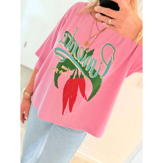 T-Shirt "Piementa" - rosa