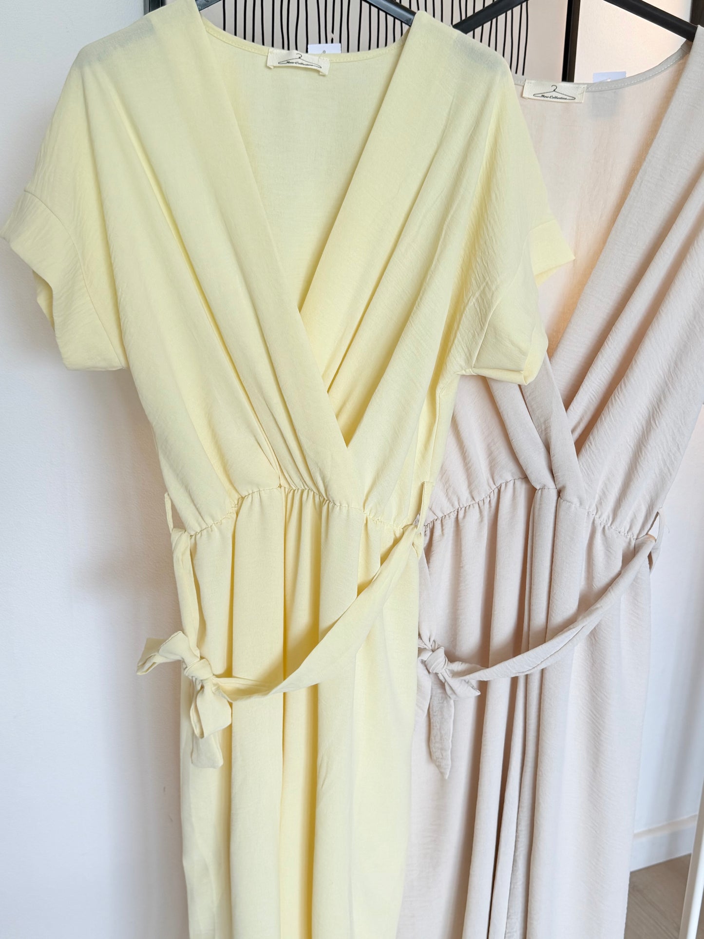 Jumpsuit - butteryellow