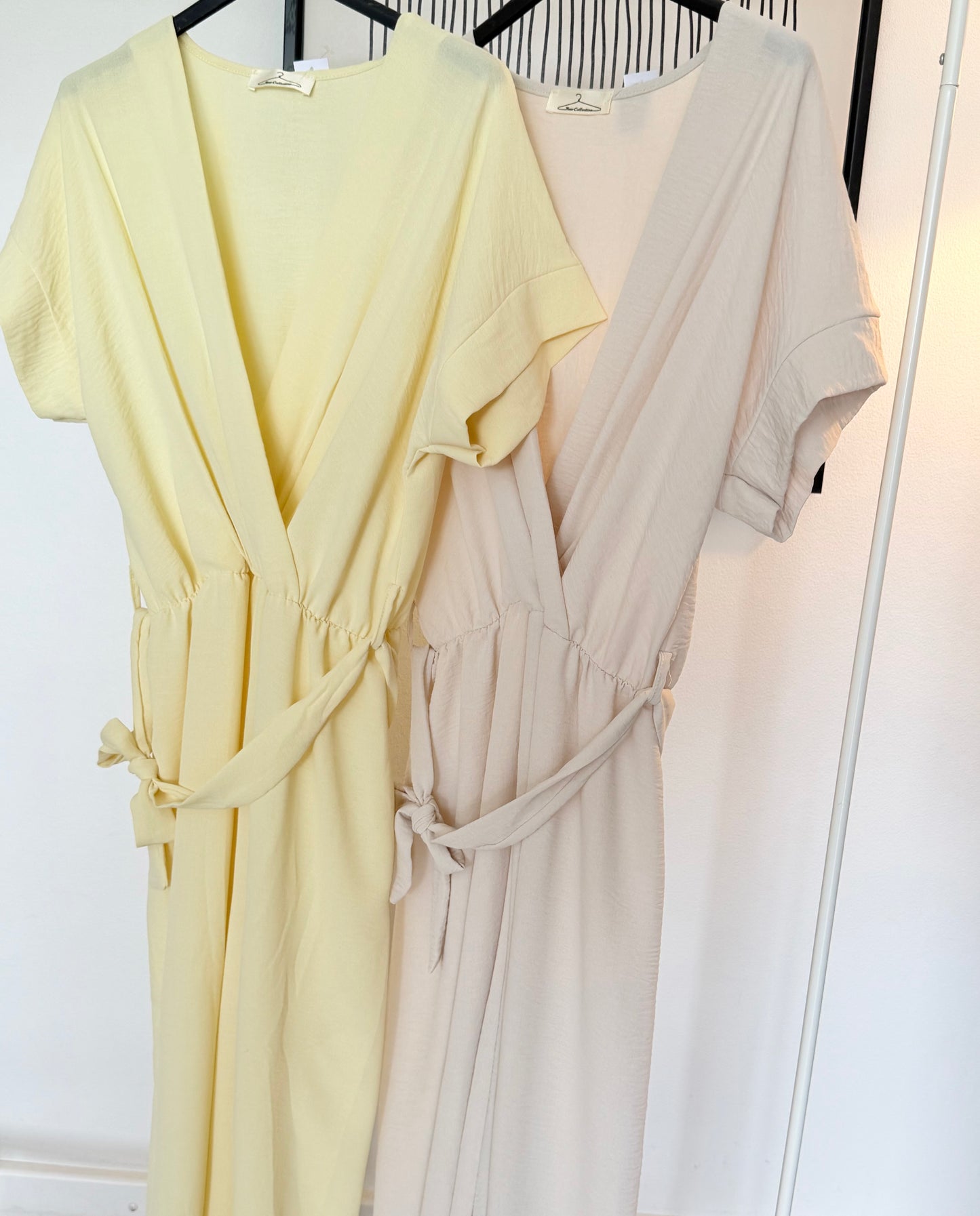 Jumpsuit - butteryellow