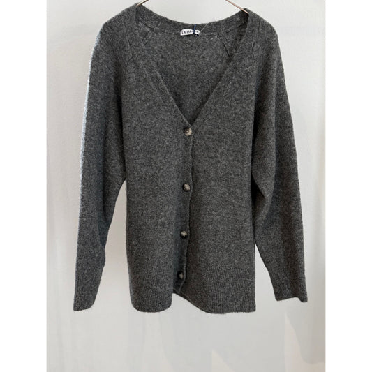 Strickjacke - grau