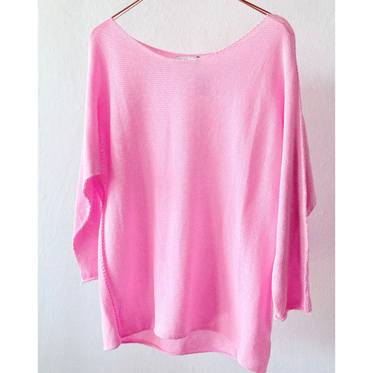 Shirt 3/4 Arm -pink-