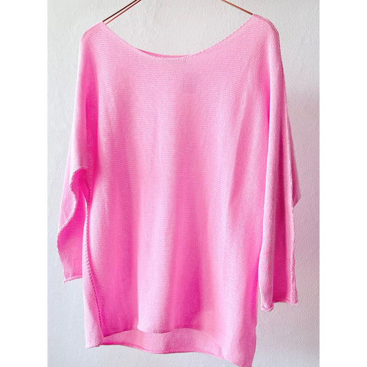 Shirt 3/4 Arm -pink-