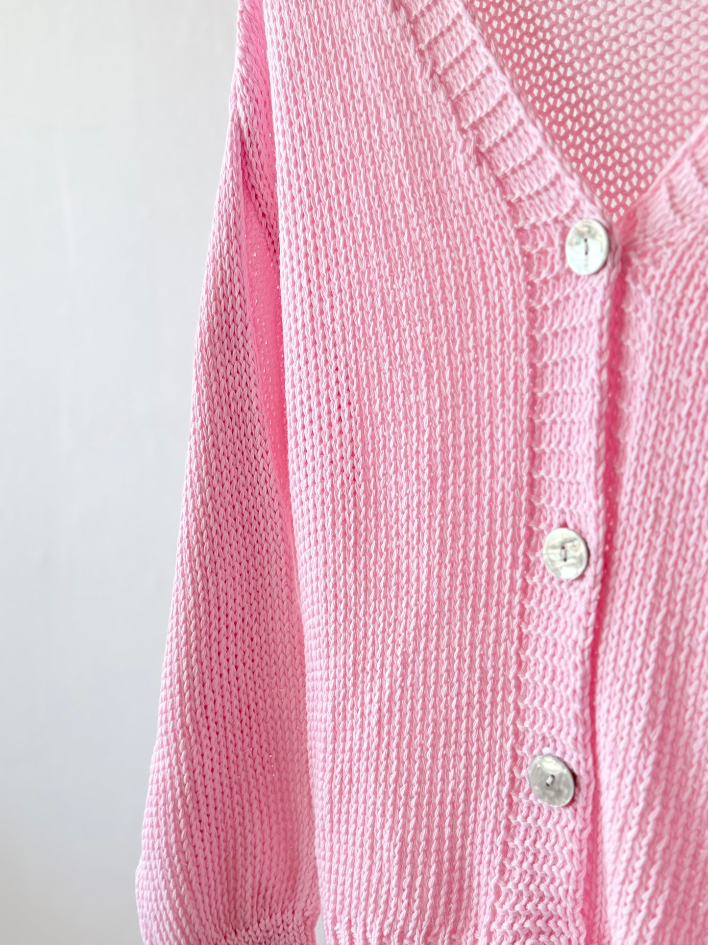 Strickjacke -rosa-