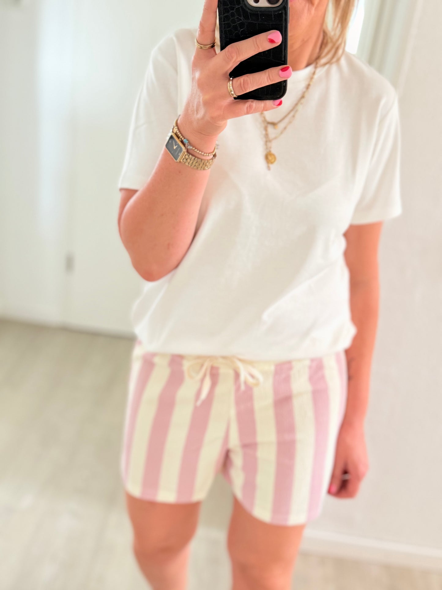 Shorts- rosa creme