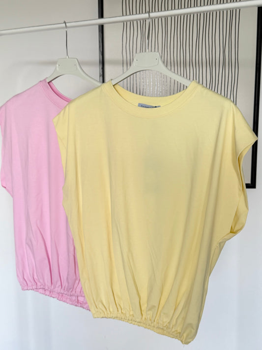T-Shirt - butteryellow