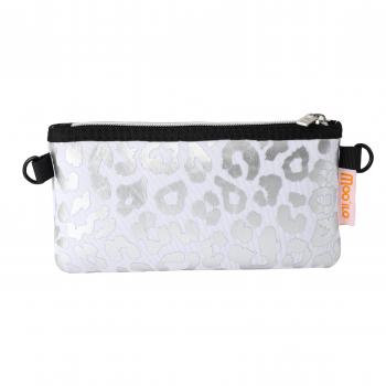 Moo´ilo Silber Leo- Socke mit Leo- Clutch