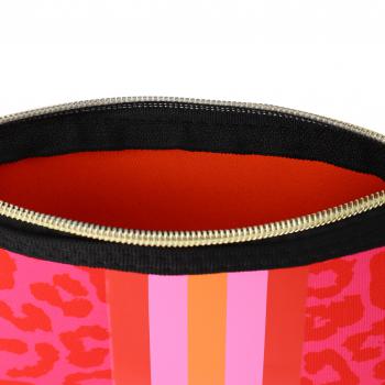 Moo´ilo Pinke Leo- Socke mit Leo- Clutch