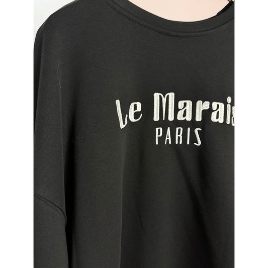 Sweater "Le Marais" - schwarz