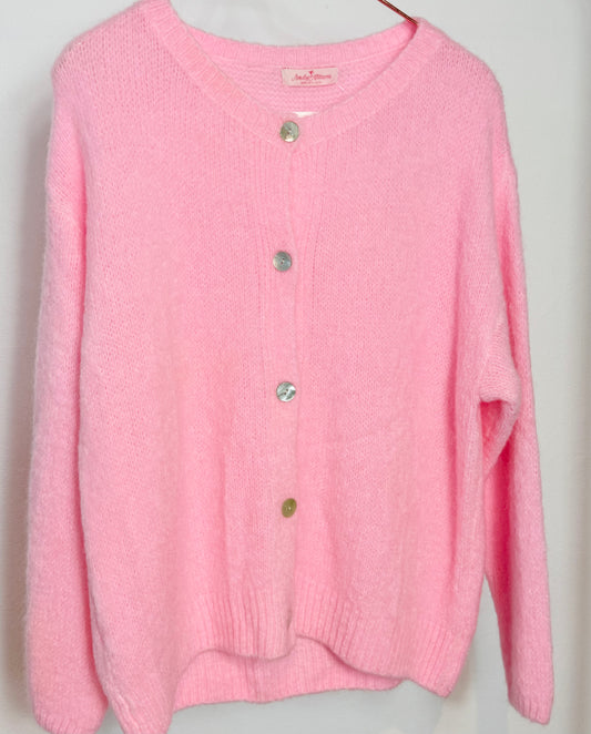 Strickjacke - babyrosa