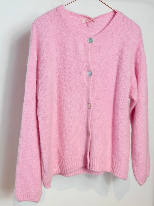 Strickjacke - rosa