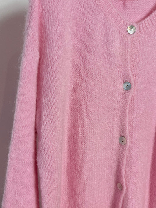 Strickjacke - rosa