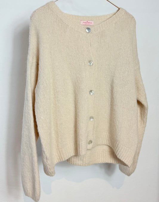 Strickjacke - natur