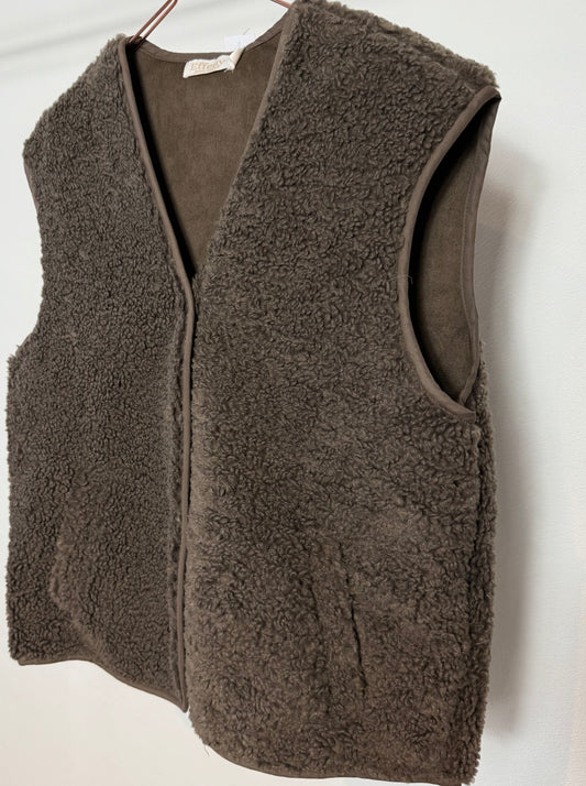 Teddy - Weste - braun S/M