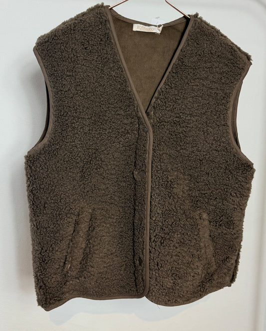 Teddy - Weste - braun S/M