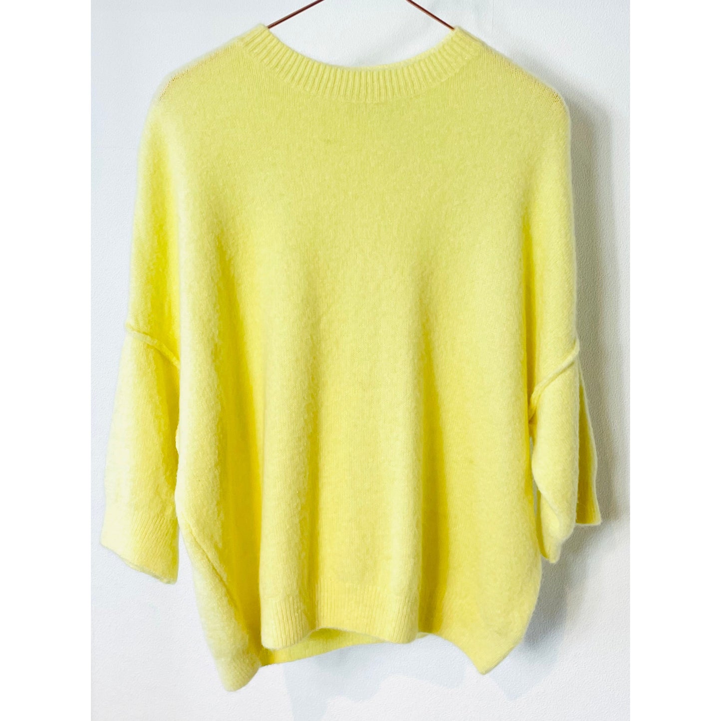 Pullover -pastellgelb-