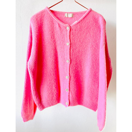 Strickjacke -rosa-