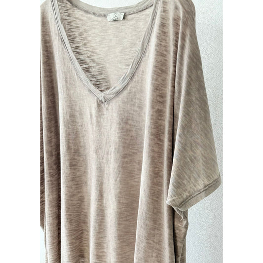 Oversize Shirt -taupe-