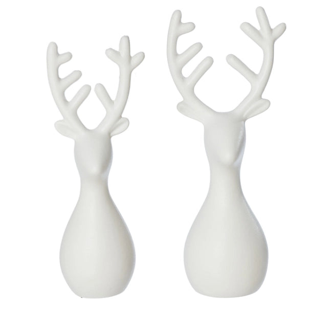 Lübech Living OOhh Deer sandy finish klein - White