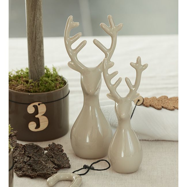 Lübech Living OOhh Deer groß - glossy Sand