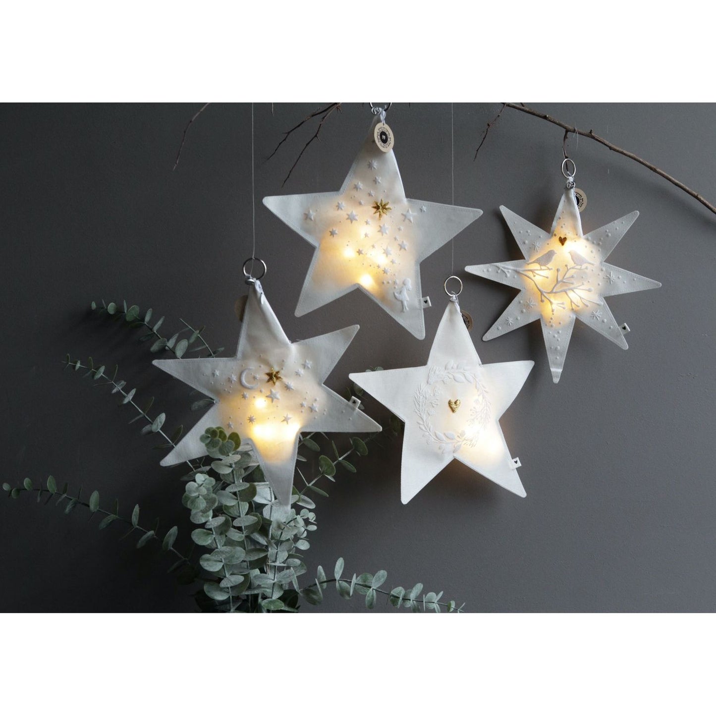 Good old Friends Lichtstern -Vogelpaar-