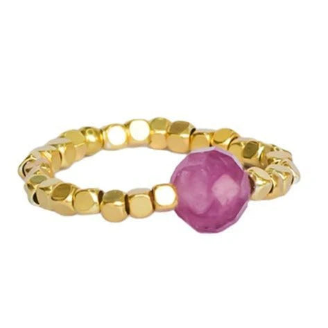 IBU Jewels Ring - Pink Tourmalin