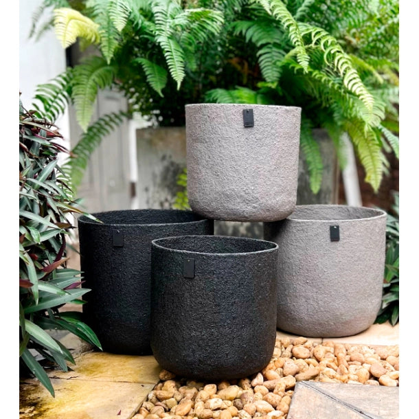 Lübech Living Outdoor Pot - all nature / black Outdoorübertopf