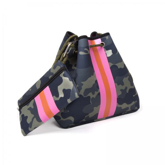 Moo´ilo Neopren Tasche Camouflage -S-