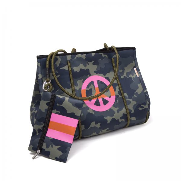 Moo´ilo Neopren Tasche Camouflage -L-